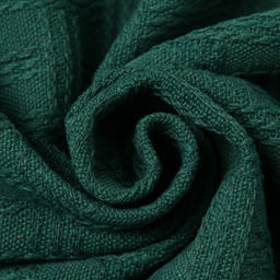 Плед с бахромой «Этель» Emerald, 130×180 см, жаккард