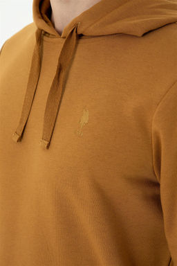 U. S. Polo Assn Мужская толстовка с капюшоном кокосового цвета - U.s. polo assn фото 7