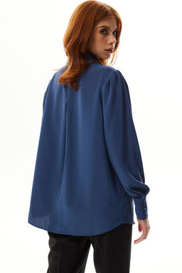 Блуза Golden Valley 2315-Р синий  фото 5