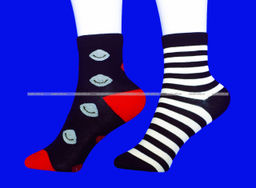 Цена за 10 пар. SYLTAN носки детские, подростковые на девочек "Разноцветные ножки " арт. 3244