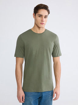 Bisiklet Yaka Penye Erkek Ti??rt