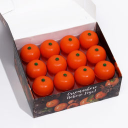 Цена за 24 шт. Бальзам для губ новогодний Мандаринка - Мой выбор фото 7