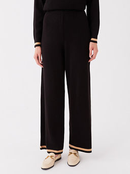 Beli Lastikli Geni? Pa?a Kad?n Triko Pantolon