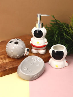 Набор для ванной комнаты Astronaut (набор 4 шт.) - I likegift фото 2