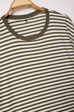 TRENDYOL MAN Haki Limited Edition Oversize/Genis Kesim T-Shirt TMNSS25TS00081