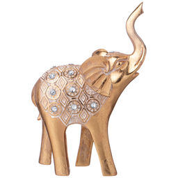 ФИГУРКА ДЕКОРАТИВНАЯ СЛОН 18,4Х10,5Х27 СМ - Lefard фото 3