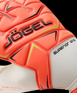 Перчатки вратарские JOGEL Legend SL4 Roll Negative, коралловый  фото 3