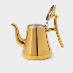 Заварочный чайник Кеннет, 1.43 л, нержавеющая сталь, металлическое сито, золотистый - Simaland фото 2