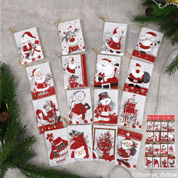 Открытка новогодняя ШТУЧНО / DE-135 /уп 90/