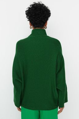 Antrasit Yumusak Dokulu Genis Kal?p Triko Kazak TWOAW20KZ1059 - Trendyolmilla фото 16