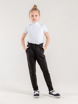 CRB wear/CWJG 70242-22 Брюки для девочки,черный/Ex.Cherubino