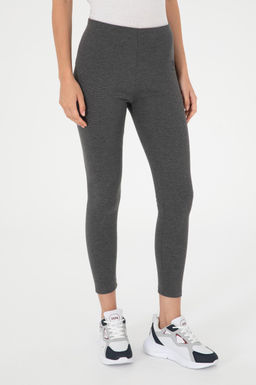 Женские спортивные штаны антрацитового меланжа Неожиданная скидка в корзине - U.s. polo assn фото 2