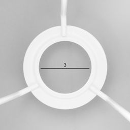 Абажур для светильника универсальный BayerLux Бабочки, Е14, 14?14?13 см  фото 2