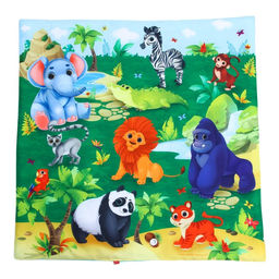 Развивающий коврик с дугами Африка, 85х85 см, Крошка Я  фото 6