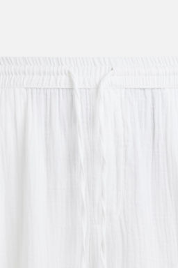 CRINKLED-EFFECT TROUSERS - Zara фото 9