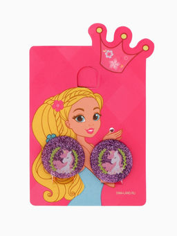 Цена за 2 шт. Серьги клипсы детские Выбражулька «Блестящие единорожки», МИКС