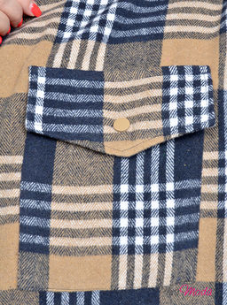 Пальто-рубашка Модель №2006 размеры 44-84 - Plusmoda фото 5