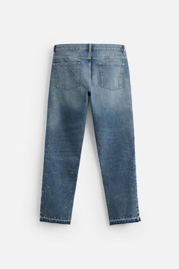 FLARE FIT JEANS WITH ZIPS - Zara фото 7
