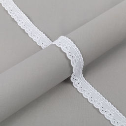 Шитье Gamma 24 мм GYEM-2401 в рулоне 9 м 0.2 м Турция белый