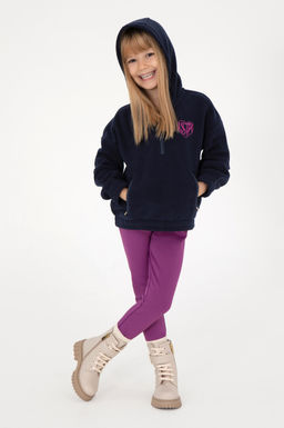 Темно-синий свитшот для девочки Неожиданная скидка в корзине - U.s. polo assn фото 2