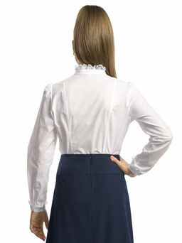 PELICAN, блузка для девочек, Белый  фото 2