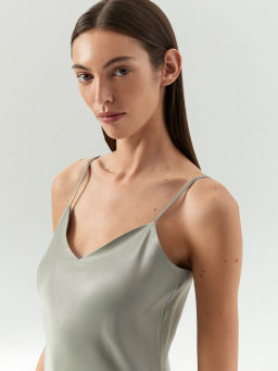 ЕМКА / Платье-комбинация миди - Emka фото 4