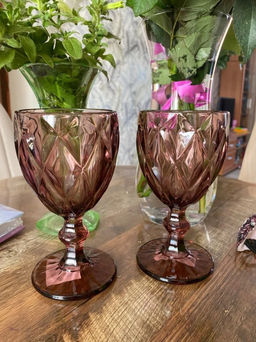 Бокал 250мл Сиреневый - Daniks фото 6