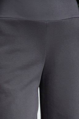 Antrasit Ince Ekstra Yuksek Bel Wide Leg/Genis Kesim Pantolon TWOAW25PL00026