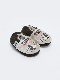 Mickey Mouse Lisansl? Pel?? Erkek Bebek Ev Terli?i