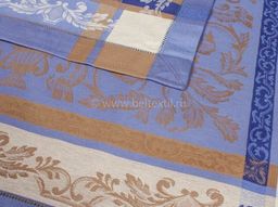 14с27 ЯК Скатерть 84*84 "Волга" цв.синий