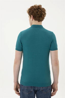 Мужской темно-зеленый свитер - U.s. polo assn фото 5