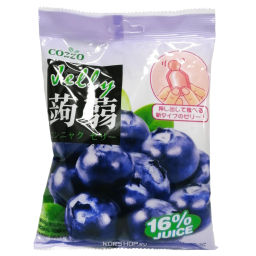 Желе Конняку со вкусом голубики Коззо/Cozzo, Малайзия, 160 г Акция