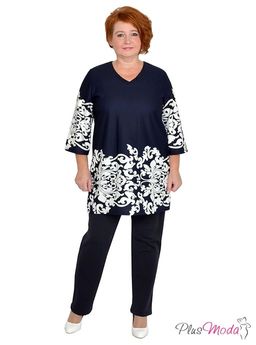 Туника Модель №1084 размеры 44-84 - Plusmoda фото 5