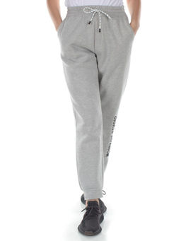 M053 LT. GRAY Брюки спортивные утепленные женские (85% хлопок, 10% полиэстер, 5% спандекс) - Fashion фото 2