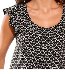 Блузка, черно-бежевая - Patrizia dini фото 5