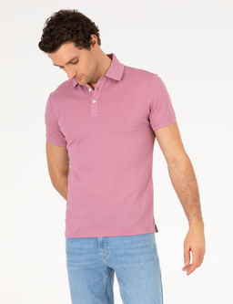 G_l Kurusu Polo Yaka Slim Fit Basic Merserize T-shirt