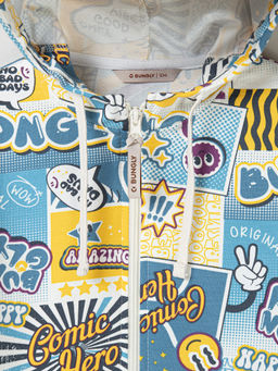 Толстовка оверсайз облегченная Comic hero - Bungly фото 5