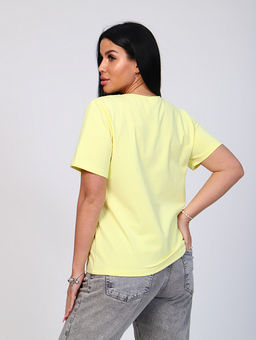 Футболка базовая_715/желтый - Ihomelux фото 9