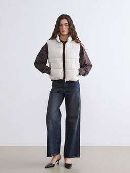 Dik Yaka Kad?n ?i?me Yelek