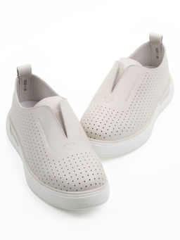 03-YE297-2 LT. BEIGE Туфли летние женские (натуральная кожа)