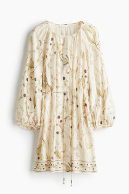Vestido oversize con cintur?n de anudar - H&m фото 2