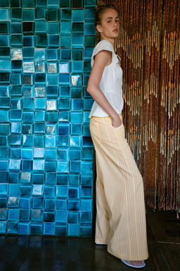TOP CUT OUT LAZO / Blanco - Zara фото 5