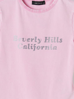 Beverly Hills Ta? Bask?l? Kad?n Ti??rt