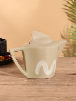 Чайник заварочный Акула, керамика, бежевый - Simaland фото 3