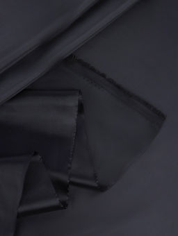 Цена за 100 шт. Подкладочная ткань таффета, 190Т, ширина 150 см, 100 м, полиэстер, чёрная