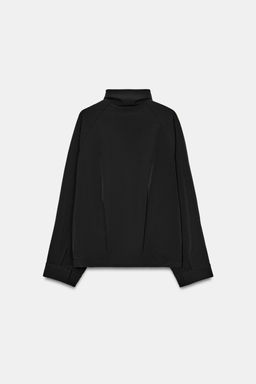 BOMBER OVERSIZE CREMALLERA / Negro - Zara фото 6