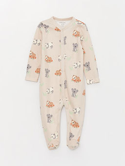 Bisiklet Yaka Bask?l? Erkek Bebek 4l? Tak?m - Waikiki фото 2