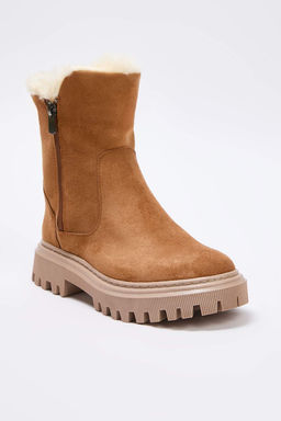 Taba Suet T?rt?kl? Duz Kal?n Taban Chealsea Kad?n Bot
TAKAW26BO00051 - Trendyolmilla фото 2