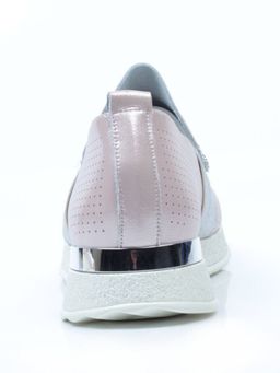 07-D08 PINK Слипоны женские (натуральная кожа) - Фабричный китай фото 9