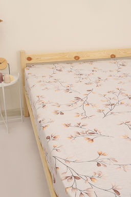 Простыня на резинке Веточки